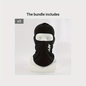 UV Protection Punk Style Balaclava – Dollar Print Breathable Full Face Mask Helmet Liner for Cycling, Skiing, Hiking, Fishing, and Outdoor Sports - Hiccupzz