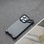 Metal Corner Anti-Fall Special-Shaped Phone Case For iPhone 15 Pro Max 14 15 Pro 14 Pro Max 14 15 Plus 13 Pro Max 13 Pro With Lens Film Frameless Slim Shockproof - Hiccupzz