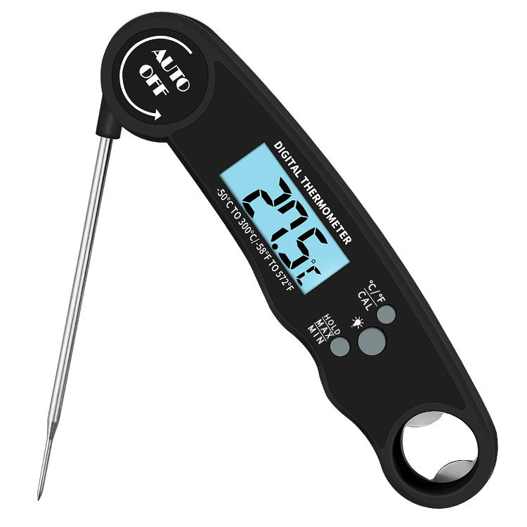 Folding Kitchen Food Thermometer Electronic Food Grill Thermometer