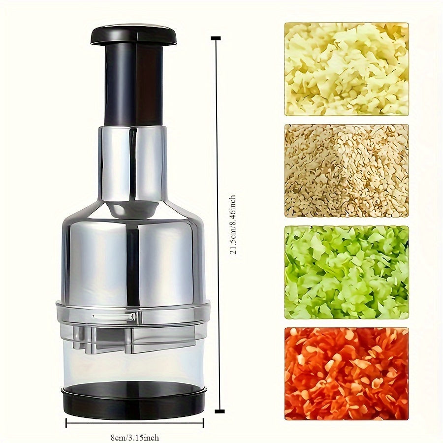 1 Pc Manual Garlic Press & Food Chopper