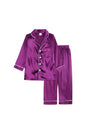 Children's Satin Long Sleeve Home Pyjama Sets - Hiccupzz