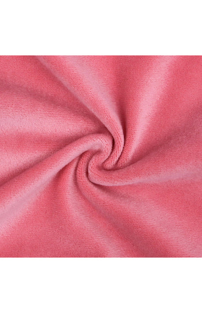 Children's Hooded Side Strip Gold Velvet Pyjama Sets - Hiccupzz