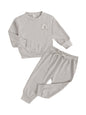 Children's Pit Strip Pullover Long Sleeve Pyjama Sets - Hiccupzz