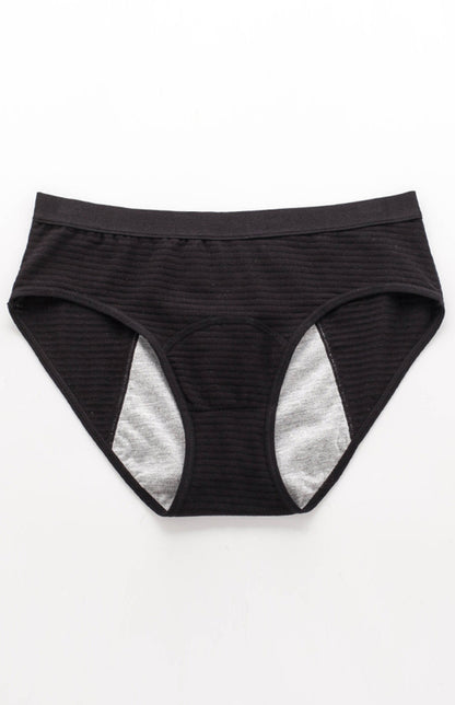 Women Breathable Striped Cotton Panties - Hiccupzz