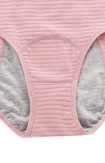 Women Breathable Striped Cotton Panties - Hiccupzz