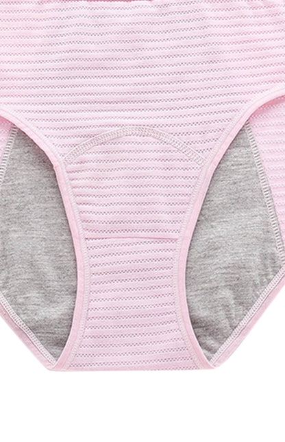 Women Breathable Striped Cotton Panties - Hiccupzz