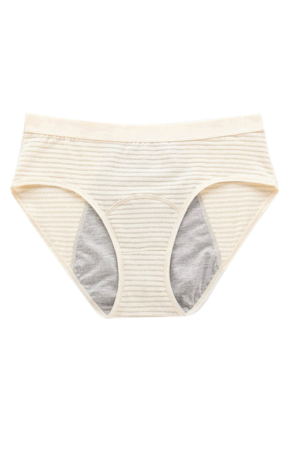 Women Breathable Striped Cotton Panties - Hiccupzz