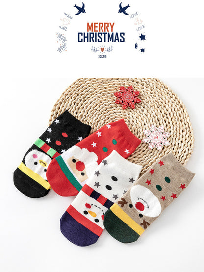Women's Festive Knit Holiday Pattern Socks - Hiccupzz