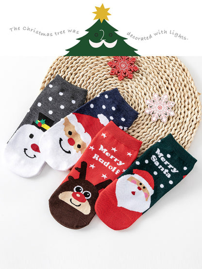 Women's Festive Knit Holiday Pattern Socks - Hiccupzz