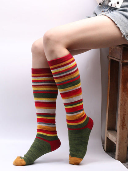 Women's Colorful Flower Christmas Stockings - Hiccupzz
