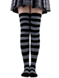Women's Christmas Striped Two Tone Stockings - Hiccupzz