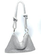 Knotted rhinestone pure handmade new diamond full diamond armpit bag - Hiccupzz