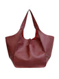 Simple Large Bag Soft Leather Large Capacity One Shoulder Portable Tote Bag - Hiccupzz