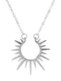New Arrival Sunflower Pendant Necklace Retro Metal Clavicle Chain Fashion Creative Jewelry - Hiccupzz