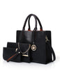 New mother-in-law bag PU women's bag large bag multi-piece set shoulder bag - Hiccupzz