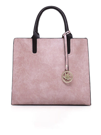 New mother-in-law bag PU women's bag large bag multi-piece set shoulder bag - Hiccupzz