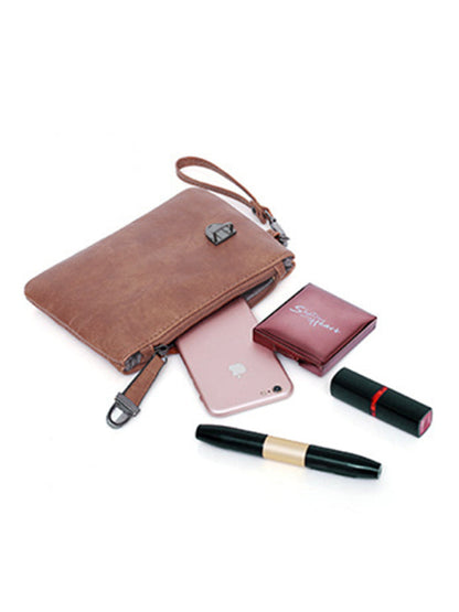 New Fashion Messenger Bag Four-Piece Set Retro Mother-in-Chief Handbag - Hiccupzz