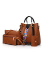 Four-piece mother-in-law bag portable shoulder messenger bag bucket bag - Hiccupzz