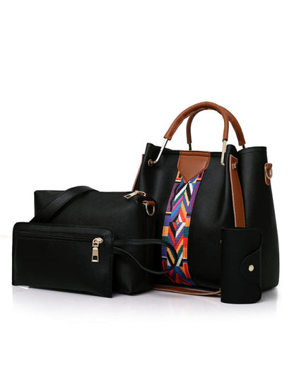 Four-piece mother-in-law bag portable shoulder messenger bag bucket bag - Hiccupzz
