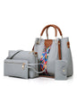 Four-piece mother-in-law bag portable shoulder messenger bag bucket bag - Hiccupzz