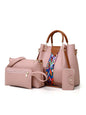 Four-piece mother-in-law bag portable shoulder messenger bag bucket bag - Hiccupzz