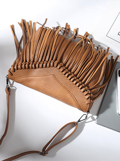 New Envelope Tassel Bag Ladies Shoulder Messenger Bag - Hiccupzz