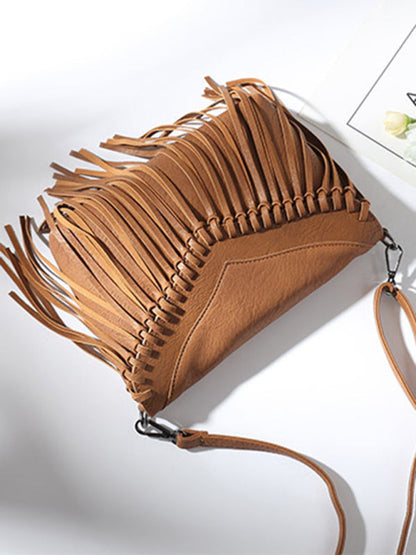 New Envelope Tassel Bag Ladies Shoulder Messenger Bag - Hiccupzz
