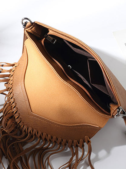 New Envelope Tassel Bag Ladies Shoulder Messenger Bag - Hiccupzz