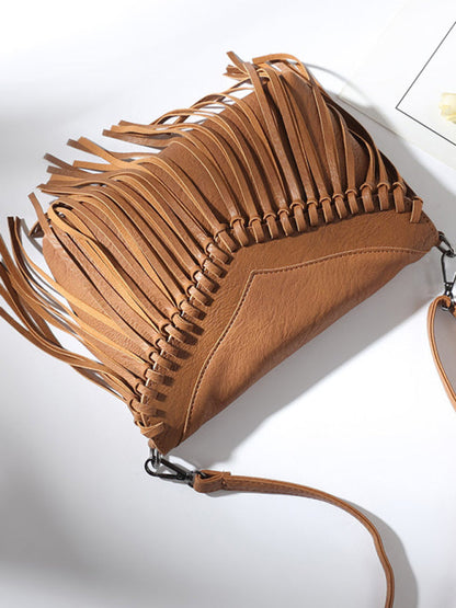 New Envelope Tassel Bag Ladies Shoulder Messenger Bag - Hiccupzz