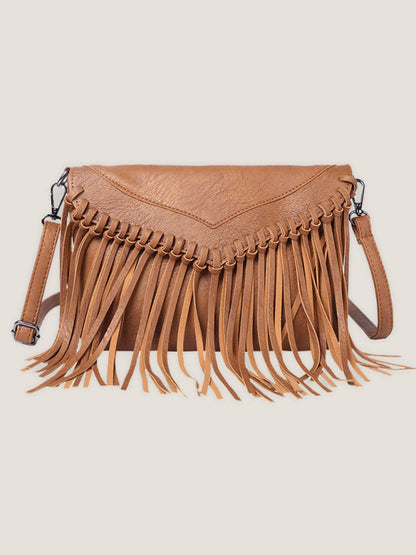 New Envelope Tassel Bag Ladies Shoulder Messenger Bag - Hiccupzz