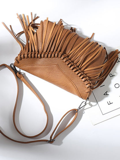 New Envelope Tassel Bag Ladies Shoulder Messenger Bag - Hiccupzz