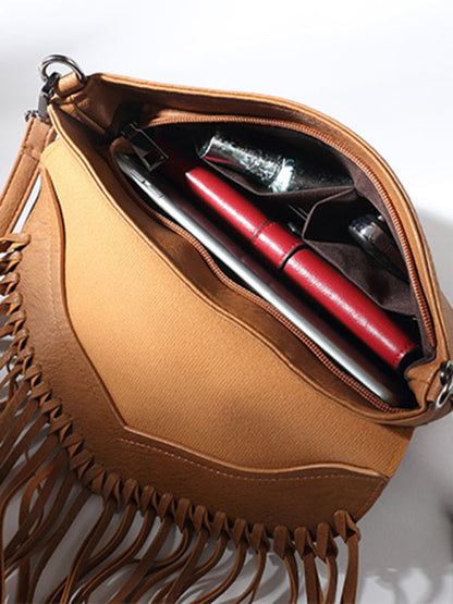 New Envelope Tassel Bag Ladies Shoulder Messenger Bag - Hiccupzz