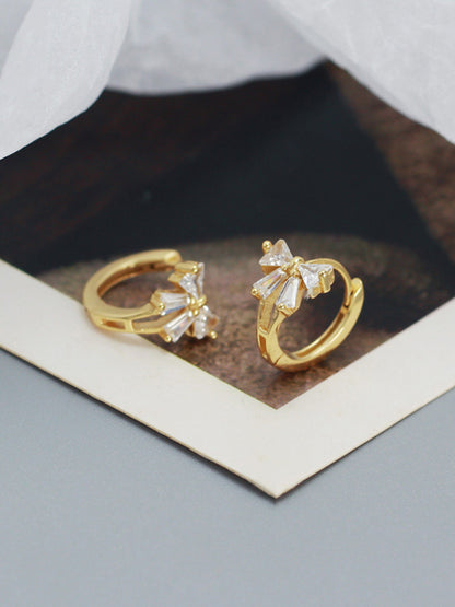 Women's Exquisite and Cute Bow Heart Shape Earrings - Hiccupzz