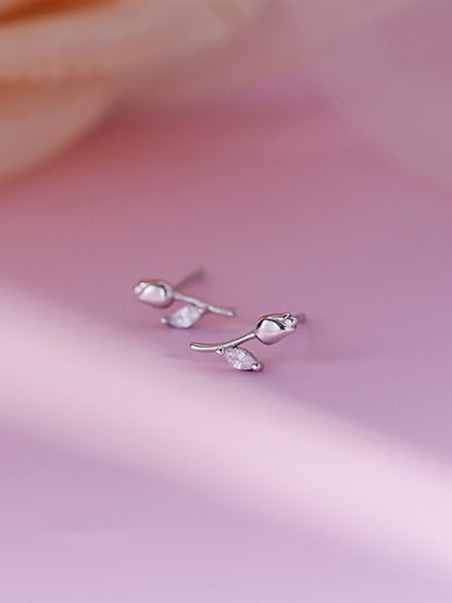 New flower earrings, personalized and elegant tulip earrings - Hiccupzz