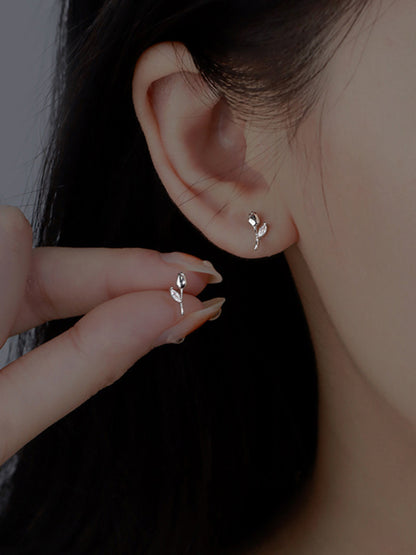 New flower earrings, personalized and elegant tulip earrings - Hiccupzz