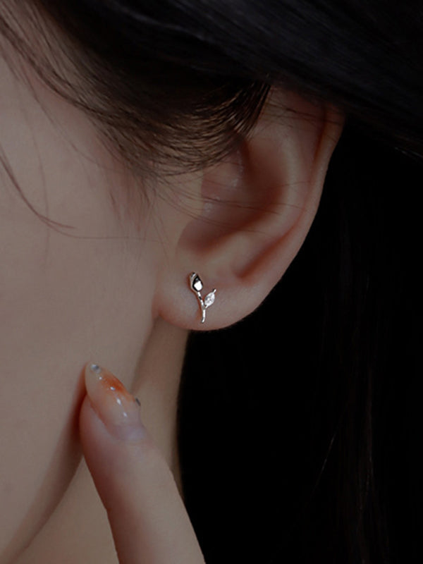 New flower earrings, personalized and elegant tulip earrings - Hiccupzz