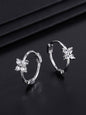 New four-leaf clover flower earrings - Hiccupzz