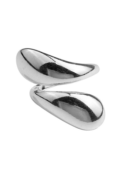 Personalized simple double-headed irregular drop-shaped opening index finger bracelet - Hiccupzz