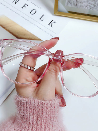 New fashionable anti-blue light large frame glasses frames