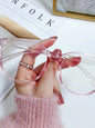 New fashionable anti-blue light large frame glasses frames