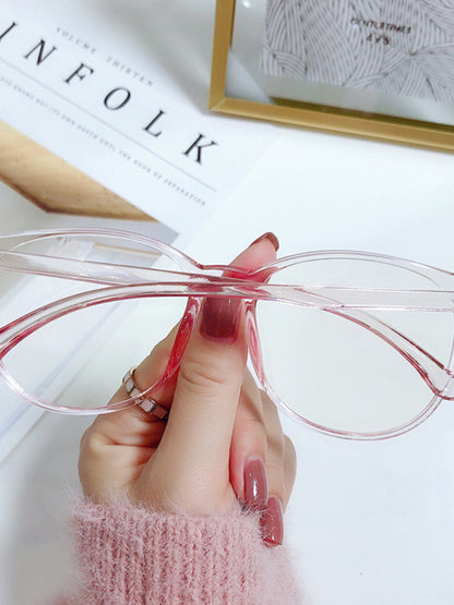 New fashionable anti-blue light large frame glasses frames