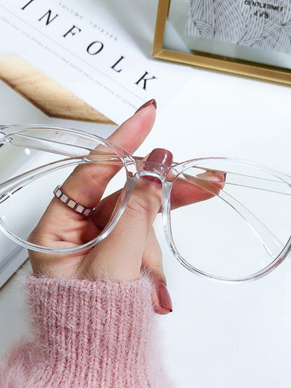 New fashionable anti-blue light large frame glasses frames