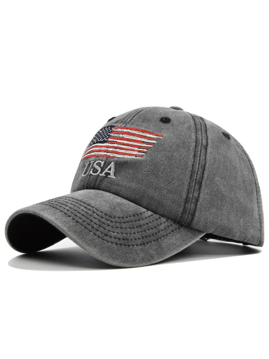 New hat embroidered letters simple unisex peaked cap - Hiccupzz