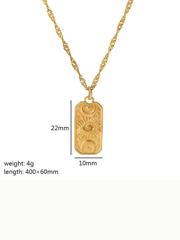 Fashionable and versatile heart-shaped textured pendant necklace - Hiccupzz