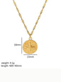 Fashionable and versatile heart-shaped textured pendant necklace - Hiccupzz