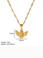 Fashionable and versatile heart-shaped textured pendant necklace - Hiccupzz