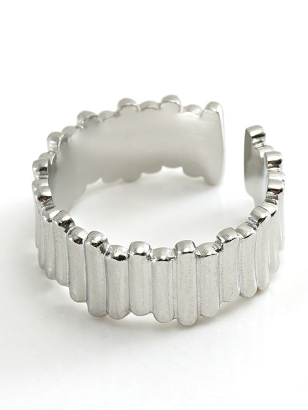 Fashionable and personalized retro style ring silver living ring - Hiccupzz