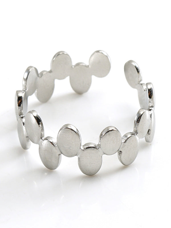 Fashionable and personalized retro style ring silver living ring - Hiccupzz