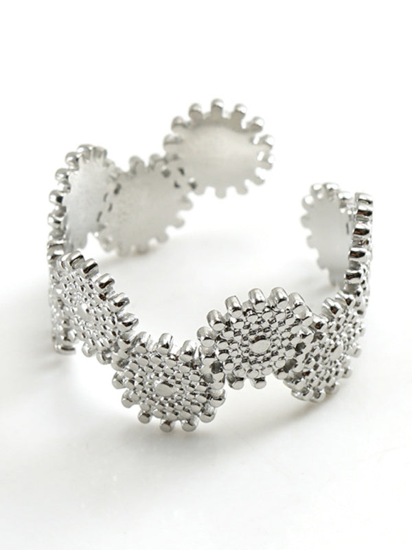 Fashionable and personalized retro style ring silver living ring - Hiccupzz