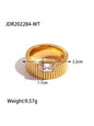 Fashionable zircon ring INS internet celebrity ring pair ring jewelry - Hiccupzz